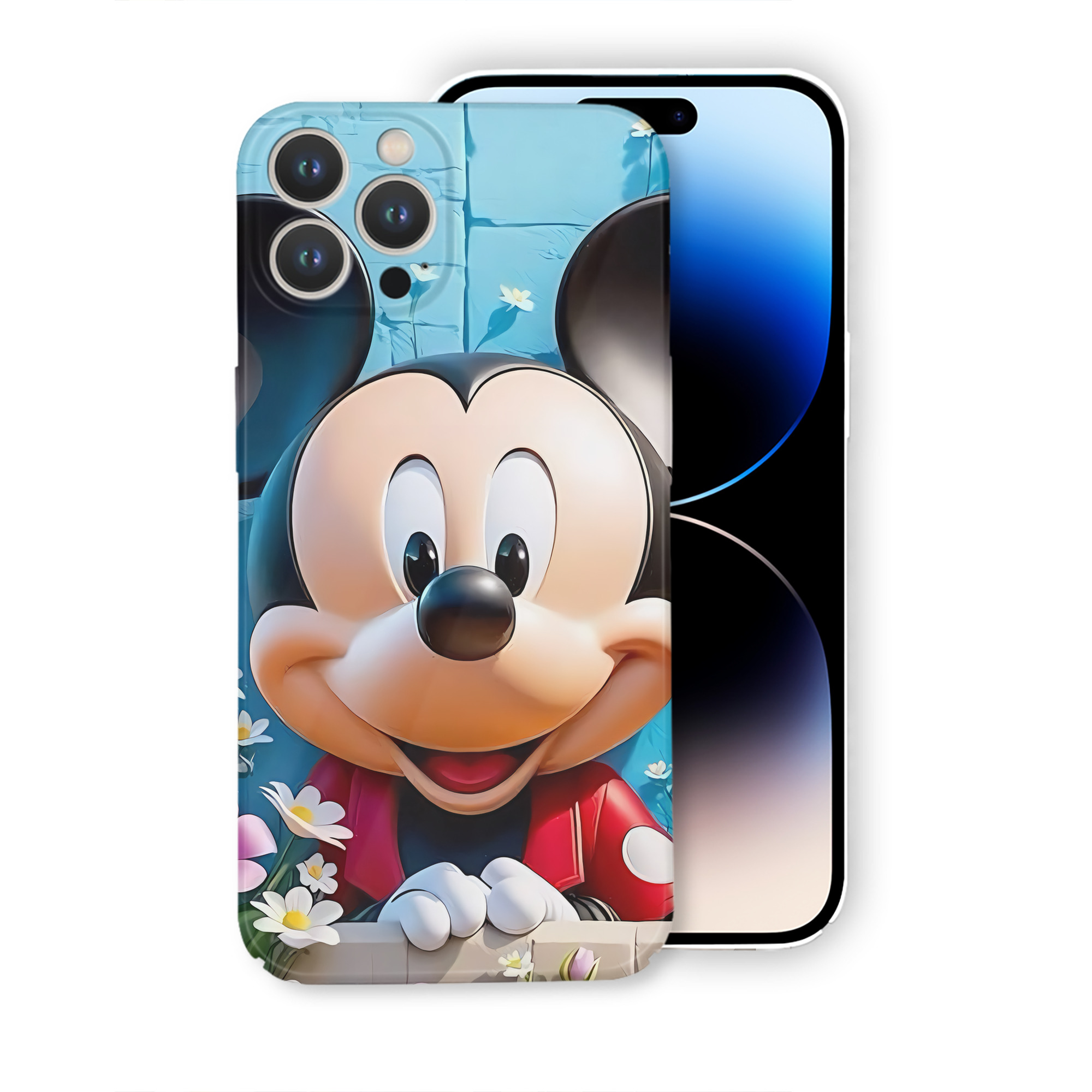 （画像用） ミッキーマウス Mickey Mouse 【iPhone 14シリーズ対応】ハードケース